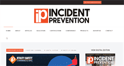 Desktop Screenshot of incident-prevention.com